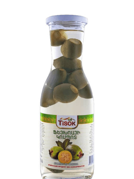Feijoa compote, 1 L, Tisok