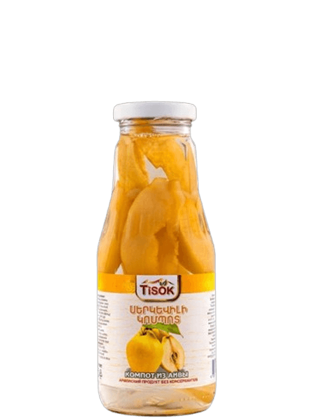 Quince compote, 310 ml, Tisok