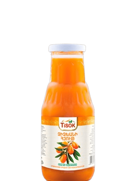 Sea buckthorn juice, 310 ml, Tisok